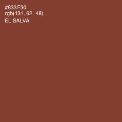 #833E30 - El Salva Color Image